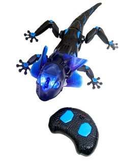 Робот ящерица с пультом дистанционного управления свет, звук, 35х21х11 см ИГРОЛЕНД