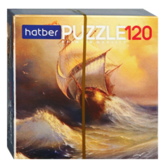 Пазл-игра Hatber Premium Парусник (120 деталей)