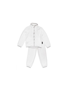 Флисовый костюм детский VUGGA FK010, белый, размер 146
