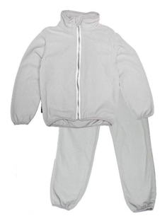 Флисовый костюм детский VUGGA FK008 жемчуг, серый, размер 116