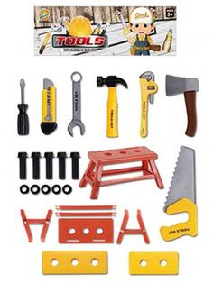 Набор инструментов Наша игрушка 3688-BK01, 24 предмета