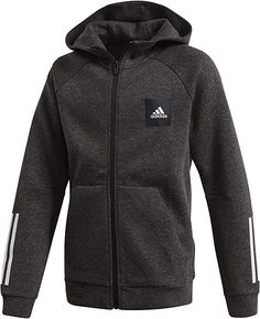 Толстовка Adidas Jb A Mhe Fz Hd, для мальчиков, GE0926, размер 176 см