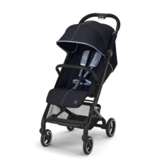 Коляска прогулочная Cybex Beezy Ocean Blue с бампером и дождевиком