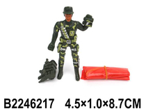 Фигурка солдат 1036 с аксесс. в пак. No Brand