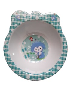 Детская меламиновая тарелка с ушками, 13 см Ripoma