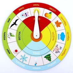 ГРАТ Головоломка часы «Времена года»