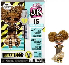 Кукла IQchina LOL Surprise! J K Mini Fashion Doll JK Queen Bee Серия 1 Мини Модницы 570783