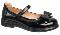 Туфли Flamingo для девочек, размер 30, чёрные, 232T-Z6-3789