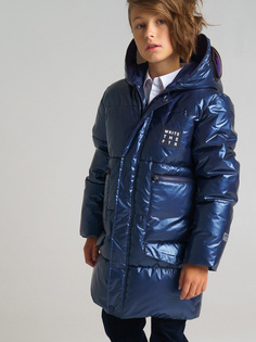 Куртка детская PlayToday 22117261, тёмно-синий, р. 146