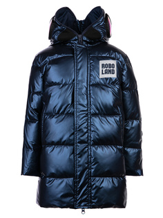 Куртка детская PlayToday 32212206, тёмно-синий, р. 116