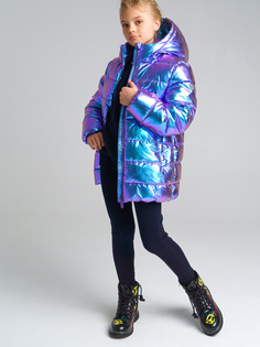 Куртка детская PlayToday 22127208, фиолетовый, р. 140
