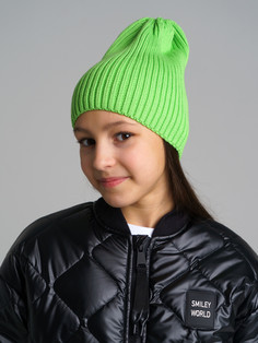 Шапка детская PlayToday 12321355, цвет светло-зеленый, размер 54