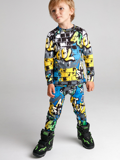 Термобелье детское комплект PlayToday 32212092, разноцветный, р. 122