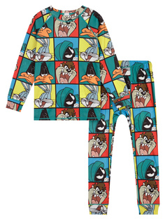 Термобелье детское комплект PlayToday 32232352, разноцветный, р. 104