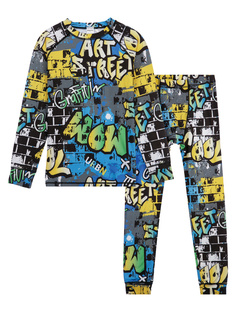 Термобелье детское комплект PlayToday 32211096, разноцветный, р. 152