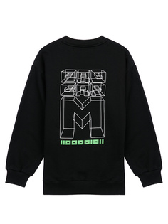 Свитшот детский PlayToday 32211306, черный, р.164