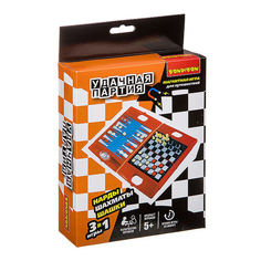 Настольная игра логическая Bondibon Удачная партия в ассортименте