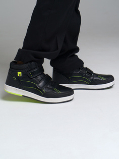 Ботинки PlayToday 22217144, черный, белый, светло-зеленый, р. 35