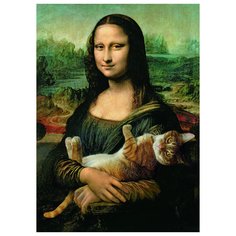 Trefl 500 деталей, Мона Лиза с котом