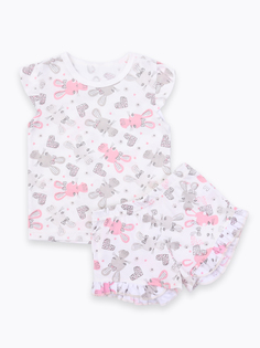 Пижама детская КотМарКот 280540730, белый, 98