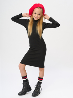 Платье для девочек КотМарКот 263731707 Цв. черный р. 128