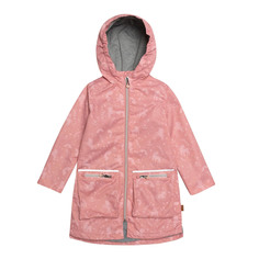 Пальто детское Deux par Deux E30 W97, 008-розовый с рисунком, 128