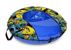 Санки надувные Тюбинг ОКСФОРД MONSTER COMFORT автокамера, диаметр 107 см Тяни толкай