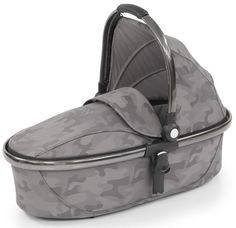 Люлька Egg Carrycot (Camo Grey & Anodised Frame)