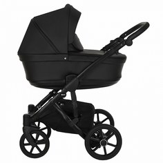 Коляска 2 в 1 Pituso Moon Кожа Black