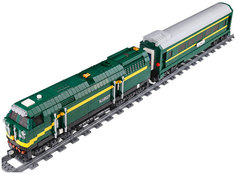 Конструктор Mould King 12001 поезд 2086 деталей аккумулятор 550мАч