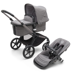 Коляска 2 в 1 Bugaboo Fox 5 Graphite / Grey /Grey