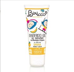 Детская зубная паста Officina Naturae Kids Natural Organic GEL Toothpaste Banana.