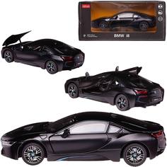 Машина металлическая RASTAR 1:24 scale BMW i8, двери и капот открываются, черный 56500B