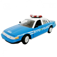 Ford Crown Victoria NYPD коллекционная модель автомобиля MotorMax 76434