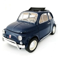 FIAT 500 L 1968 коллекционная металлическая модель автомобиля Bburago 18-12035 blue