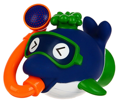 Игрушка для купания «Кит в маске» с лейкой Sima-Land
