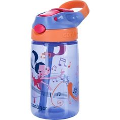 Бутылочка детская Contigo Gizmo Flip 0,42 литра, фиолетовая 2116116 contigo0743