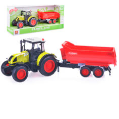 Трактор WY900B 1:16 (свет, звук) на батарейках, в коробке Wen Yi