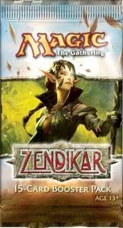 Бустер MTG издание Зендикар Zendikar на русском языке Wizards of the Coast