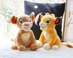 Мягкие игрушки IQchina Нала и Симба Король лев The Lion Guard Kion 1+1 30 см