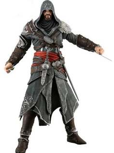 Фигурка StarFriend Эцио Аудиторе Ассасин Крид Assassins Creed аксессуары, 18 см