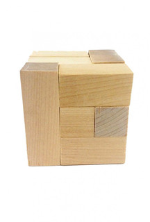 Головоломка деревянная «Кубики Сома» Планета головоломок