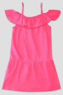 Платье детское Losan 914-7015AA цв.фуксия р.128