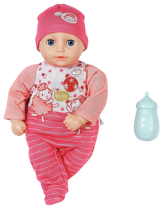 Кукла Zapf Creation my first Baby Annabell 704-073 мягконабивная с бутылочкой 30cm