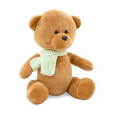 Мягкая игрушка Медведь Топтыжкин коричневый: в шарфике, 25 см MA2002-195/25 No Brand