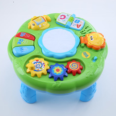 TOT KIDS Развивающий столик 2в1 Лёва (свет,звук) 30*30*18 см (в кор.18 шт.) No Brand