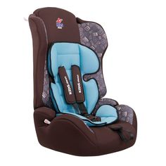 Автокресло Kids Planet Sputnik, гр.1/2/3 9-36кг., шоколадные буквы, арт:KRES2545