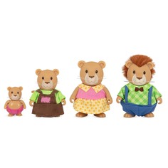 Набор игровой Lil Woodzeez Семья львов; нефлокированные LW6581-1