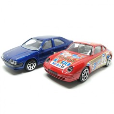 Набор коллекционных автомобилей Bburago Porsche 911 и Citroen Xantia, масшт.аб 1:43