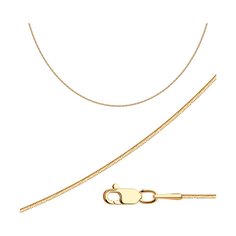 Цепочка из красного золота 45 см SOKOLOV 581080300-37